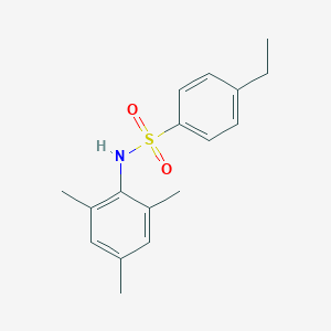 molecular formula C17H21NO2S B411104 4-ethyl-N-mesitylbenzenesulfonamide CAS No. 333309-55-0