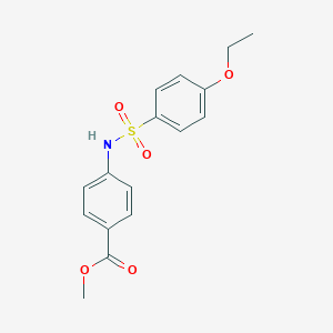 Methyl 4-{[(4-ethoxyphenyl)sulfonyl]amino}benzoate