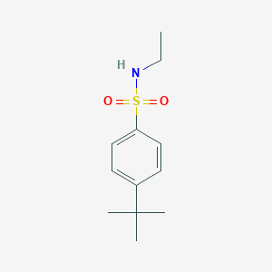 molecular formula C12H19NO2S B411107 4-tert-butyl-N-ethylbenzenesulfonamide CAS No. 333444-27-2