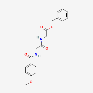 benzyl N-(4-methoxybenzoyl)glycylglycinate