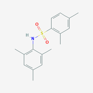 molecular formula C17H21NO2S B411115 N-mesityl-2,4-dimethylbenzenesulfonamide 