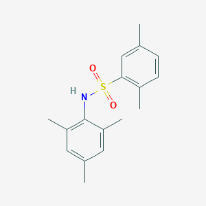 molecular formula C17H21NO2S B411117 N-mesityl-2,5-dimethylbenzenesulfonamide 