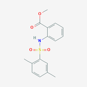 Methyl 2-{[(2,5-dimethylphenyl)sulfonyl]amino}benzoate