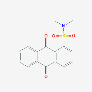 N,N-dimethyl-9,10-dioxo-9,10-dihydro-1-anthracenesulfonamide