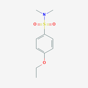 molecular formula C10H15NO3S B411124 4-ethoxy-N,N-dimethylbenzenesulfonamide CAS No. 409357-12-6