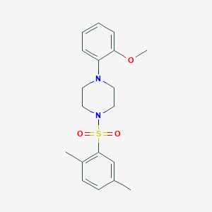 1-[(2,5-Dimethylphenyl)sulfonyl]-4-(2-methoxyphenyl)piperazine