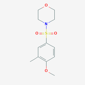 4-(4-Methoxy-3-methylphenyl)sulfonylmorpholine