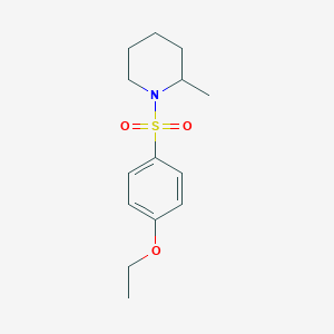1-(4-Ethoxyphenyl)sulfonyl-2-methylpiperidine