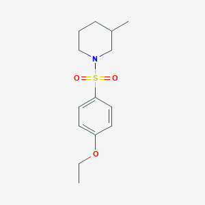 1-[(4-Ethoxyphenyl)sulfonyl]-3-methylpiperidine