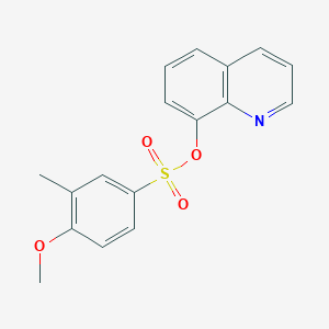 8-Quinolyl 4-methoxy-3-methylbenzenesulfonate