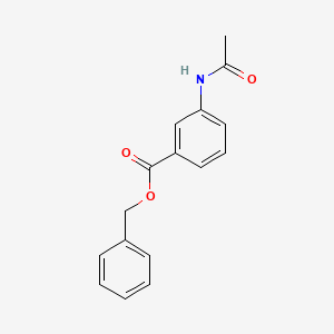 benzyl 3-(acetylamino)benzoate