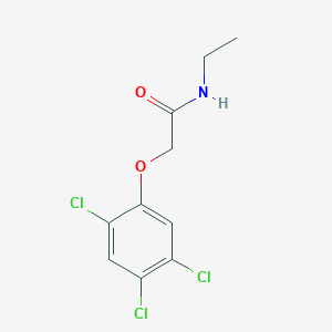 molecular formula C10H10Cl3NO2 B4112072 N-ethyl-2-(2,4,5-trichlorophenoxy)acetamide 