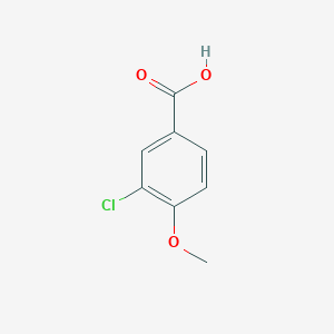 molecular formula C8H7ClO3 B041132 3-Chloro-4-methoxybenzoic acid CAS No. 37908-96-6