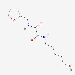 molecular formula C12H22N2O4 B4113723 N-(5-hydroxypentyl)-N'-(tetrahydro-2-furanylmethyl)ethanediamide 
