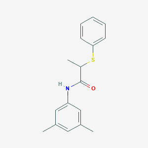 N-(3,5-dimethylphenyl)-2-(phenylsulfanyl)propanamide