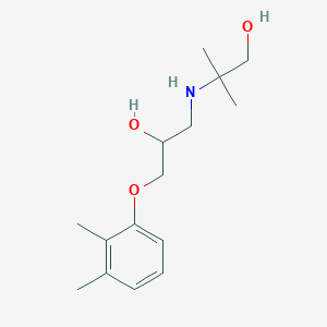molecular formula C15H25NO3 B4115051 2-{[3-(2,3-dimethylphenoxy)-2-hydroxypropyl]amino}-2-methyl-1-propanol 