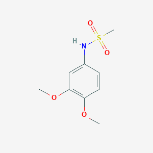 molecular formula C9H13NO4S B411590 N-(3,4-dimethoxyphenyl)methanesulfonamide 