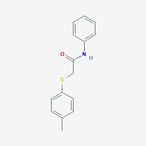 2-[(4-methylphenyl)sulfanyl]-N-phenylacetamide