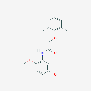 molecular formula C19H23NO4 B411633 N-(2,5-dimethoxyphenyl)-2-(mesityloxy)acetamide 