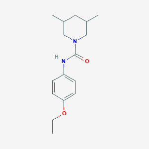 molecular formula C16H24N2O2 B4116367 N-(4-ethoxyphenyl)-3,5-dimethyl-1-piperidinecarboxamide 