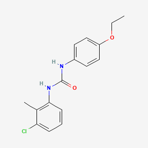 molecular formula C16H17ClN2O2 B4116674 N-(3-chloro-2-methylphenyl)-N'-(4-ethoxyphenyl)urea 