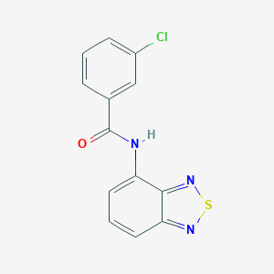 N-(2,1,3-benzothiadiazol-4-yl)-3-chlorobenzamide