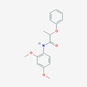 N-(2,4-dimethoxyphenyl)-2-phenoxypropanamide