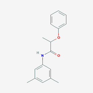 molecular formula C17H19NO2 B411719 N-(3,5-dimethylphenyl)-2-phenoxypropanamide 