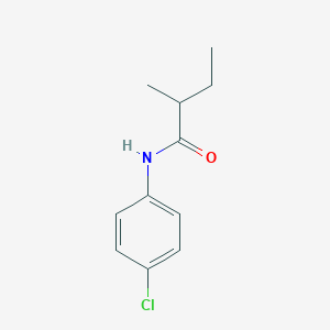 molecular formula C11H14ClNO B411720 N-(4-chlorophenyl)-2-methylbutanamide 
