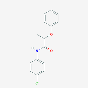 N-(4-chlorophenyl)-2-phenoxypropanamide