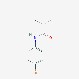 molecular formula C11H14BrNO B411724 N-(4-bromophenyl)-2-methylbutanamide 
