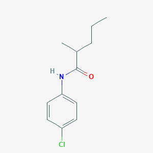 N-(4-chlorophenyl)-2-methylpentanamide
