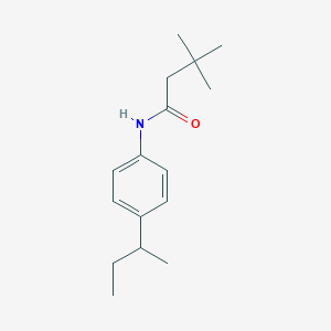 N-(4-sec-butylphenyl)-3,3-dimethylbutanamide