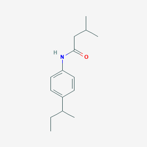 molecular formula C15H23NO B411736 N-(4-sec-butylphenyl)-3-methylbutanamide 