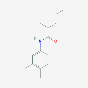 N-(3,4-dimethylphenyl)-2-methylpentanamide