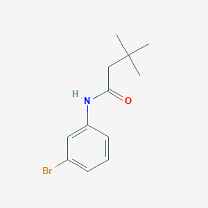 N-(3-bromophenyl)-3,3-dimethylbutanamide