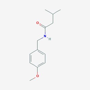 N-(4-methoxybenzyl)-3-methylbutanamide