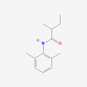 molecular formula C13H19NO B411795 N-(2,6-dimethylphenyl)-2-methylbutanamide 
