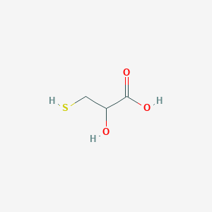 B041185 3-Mercaptolactic acid CAS No. 2614-83-7