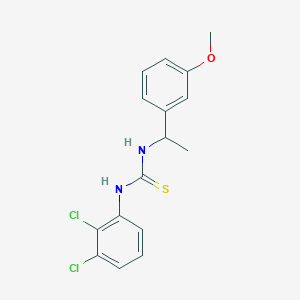 N-(2,3-dichlorophenyl)-N'-[1-(3-methoxyphenyl)ethyl]thiourea
