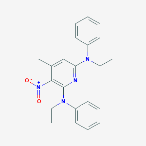 2,6-Bis(ethylanilino)-3-nitro-4-methylpyridine