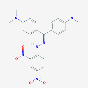 Bis[4-(dimethylamino)phenyl]methanone {2,4-bisnitrophenyl}hydrazone