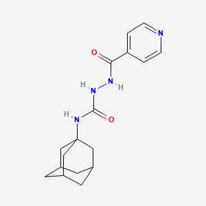 N-1-adamantyl-2-isonicotinoylhydrazinecarboxamide