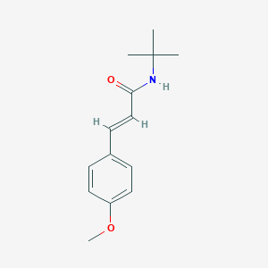 N-(tert-butyl)-3-(4-methoxyphenyl)acrylamide