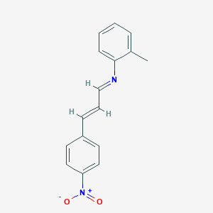 N-(4-Nitrocinnamylidene)-o-toluidine