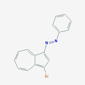 1-(3-Bromo-1-azulenyl)-2-phenyldiazene