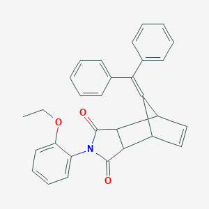 10-(Diphenylmethylene)-4-(2-ethoxyphenyl)-4-azatricyclo[5.2.1.0~2,6~]dec-8-ene-3,5-dione