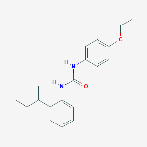 molecular formula C19H24N2O2 B4120831 N-(2-sec-butylphenyl)-N'-(4-ethoxyphenyl)urea 