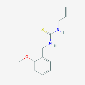 molecular formula C12H16N2OS B4120835 N-allyl-N'-(2-methoxybenzyl)thiourea 