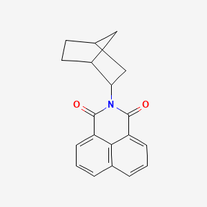 molecular formula C19H17NO2 B4120840 2-bicyclo[2.2.1]hept-2-yl-1H-benzo[de]isoquinoline-1,3(2H)-dione 